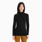 Női termoaktív pulóver icebreaker 260 Tech Turtleneck fekete