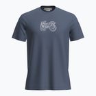 Férfi túrapóló icebreaker Merino 150 Tech Lite SS Tee Adventure Ride dawn