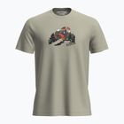 Férfi túrapóló icebreaker Merino 150 Tech Lite SS Tee Catch Me Outside ashen