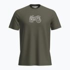 Férfi túrapóló icebreaker Merino 150 Tech Lite SS Tee Adventure Ride loden