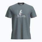 Férfi túrapóló icebreaker Marino 150 Tech Lite SS Tee Polar Paddle blue ash