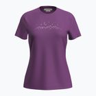 Női túrapóló icebreaker Merino 150 Tech Lite SS Tee Sparkling Stars passion