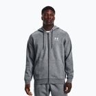 Férfi Under Armour Essential Fleece teljes cipzáras kapucnis edzőfelső szürke 1373881