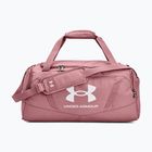 Under Armour Undeniable 5.0 Duffle S 40 l rózsaszín elixír/fehér utazótáska