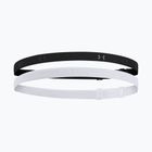 Under Armour Mini Bands fejpánt (2 db) fekete/mod szürke