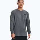 Férfi Under Armour Sportstyle bal mellkas LS 012 szürke 1329585 hosszú ujjú edzőruha