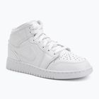 Gyerekcipő Nike Jordan 1 Mid white/white/white