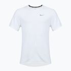 Férfi futópóló Nike Miler Dri-Fit UV white
