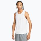 Férfi Nike Dri-Fit Miler fehér futópóló