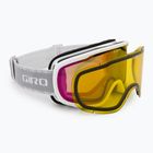 Gogle narciarskie női Giro Moxie white & grey chute/ amber pink/ yellow