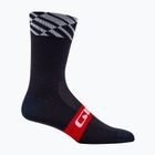 Giro Seasonal Merino piros/fehér/szenes zokni