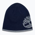 Férfi téli sapka Timberland Reversible Logo Beanie peacoat