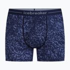 Férfi Termoaktív boxer nadrág Icebreaker Merino 150 Anatomica Moss Bloom midnight navy/aop