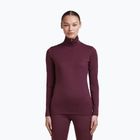Női Termoaktiv pulóver Icebreaker 200 Oasis LS Half Zip dark berry