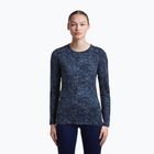 Női hosszú ujjú póló icebreaker Merino 200 Oasis Crewe Moss Bloom navy/dawn/aop