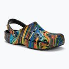 Papucs, női Crocs Baya Seasonal Printed Clog black/multi