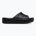 Női Crocs Classic Platform flip-flopok fekete