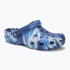 Papucs Crocs Classic Marbled Clog blue bolt/multi