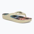 Női flip-flop papucs Crocs Classic Platform Retro Resort bone/multi