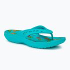 Flip-flop papucs, női Crocs Baya II Graphic Flip digital aqua/multi