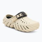Crocs Echo Clog papucs csontszín/fekete