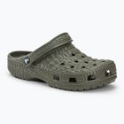 Papucs Crocs Classic Crocskin dusty olive