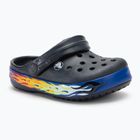 Crocs Crocband Lights Clog Gyermek flip-flop mélytengeri színben