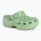 Papucs, női Crocs Classic Platform Clog fair green
