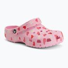 Papucsok Crocs Classic Valentines Day Clog flamingo