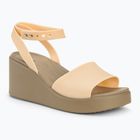 Női szandál Crocs Brooklyn Ankle Strap Wedge shitake