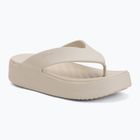 Női flip-flop papucsok Crocs Gateway Platform stucco