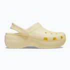 Női Crocs Classic Platform Clog vajkrém flip-flopok