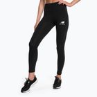 Női edző leggings New Balance Tight Essentials Stacked Logo pamut fekete NBWP31509
