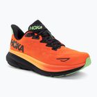 Férfi futócipő HOKA Clifton 9 láng/vibrant narancssárga