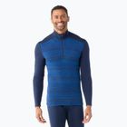 Férfi termoaktív pulóver Smartwool Merino 250 Baselayer 1/4 Zip Boxed deep navy color shift