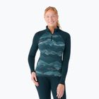 Női termoaktív pulóver Smartwool Classic Thermal Merino Baselayer 1/4 Zip Boxed twilight