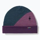Smartwool Thermal Merino Colorblock téli sapka twilight blue heather