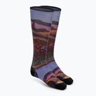 Smartwool női sízokni Ski Zero Cushion Floral Field Print OTC picante pikáns