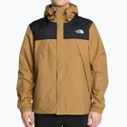 férfi esőkabát The North Face Antora utility brown/black