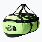 The North Face Base Camp Duffel M 71 l biztonsági zöld/fekete utazótáska