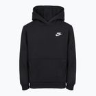 Gyerek pulóver Nike Sportswear Club Fleece black/white