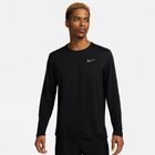Férfi Nike Miler Dri-Fit UV fekete hosszú ujjú futócipő