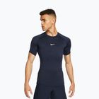 Férfi edző póló Nike Pro Dri-Fit Tight SS Fitness obsidian/white