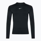 Férfi hosszú ujjú edzőruha Nike Pro Warm LS fekete/fehér