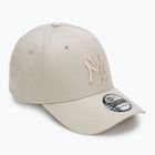 New Era League Essential 39Thirty New York Yankees baseball sapka világos bézs színben