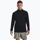 Férfi Under Armour Launch Pro 1/4 Zip fekete/fekete/fényvisszaverő futó hosszú ujjú ruha