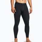 Under Armour ColdGear Twist fekete/pályaszürke férfi edző leggings