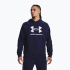 Férfi Under Armour Rival Fleece Logo HD midnight navy/fehér melegítőfelső