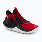 Under Armour Jet'23 piros/fekete/fehér kosárlabda cipő