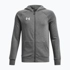 Gyerek pulóver Under Armour Rival Fleece FZ Hoodie grey